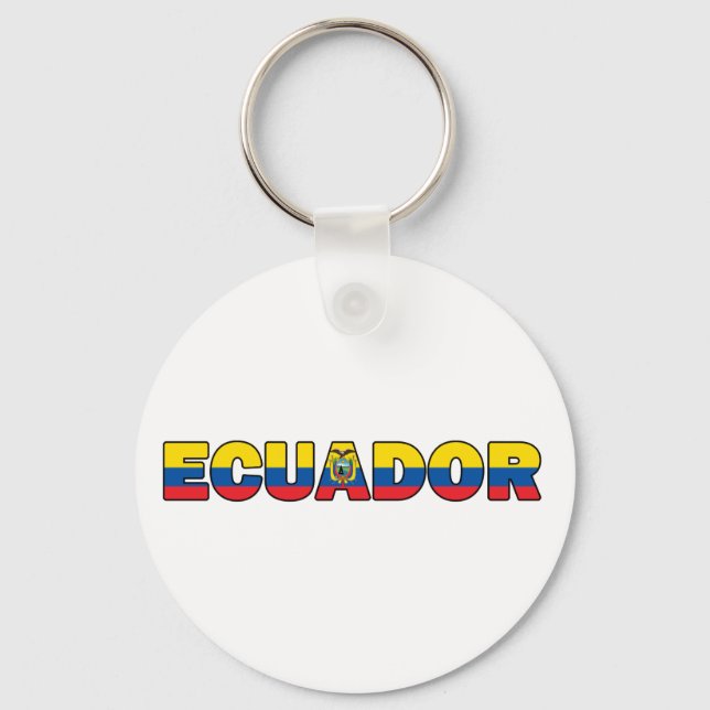 Ecuador Schlüsselanhänger (Vorderseite)