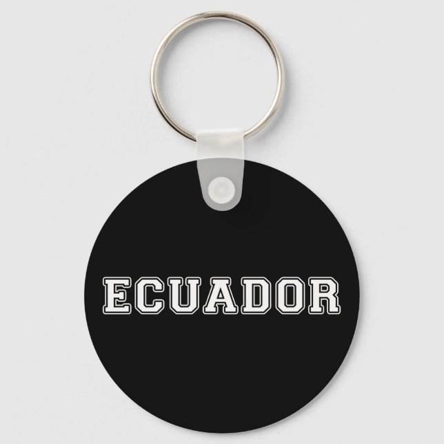 Ecuador Schlüsselanhänger (Vorderseite)