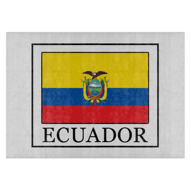Ecuador Schneidebrett (Vorderseite)