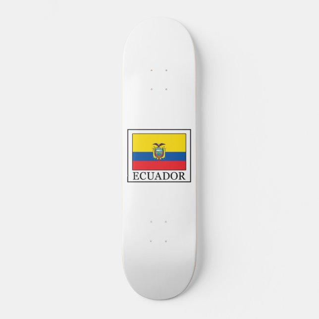 Ecuador Skateboard (Vorderseite)