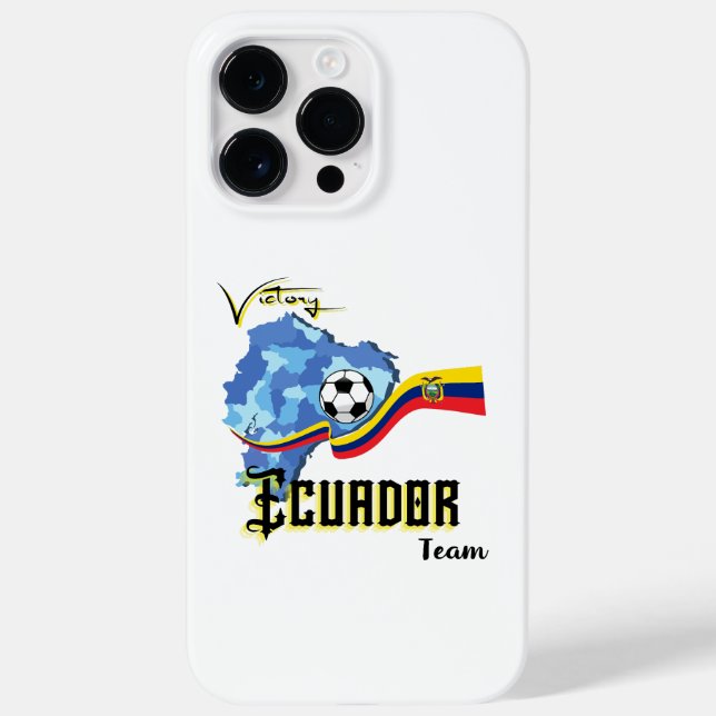 Ecuador Soccer Case-Mate iPhone Hülle (Rückseite)