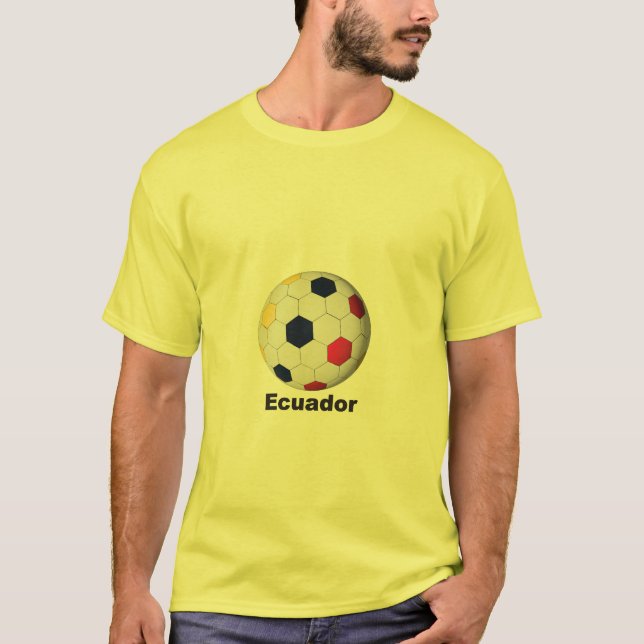Ecuador Soccer T-Shirt (Vorderseite)