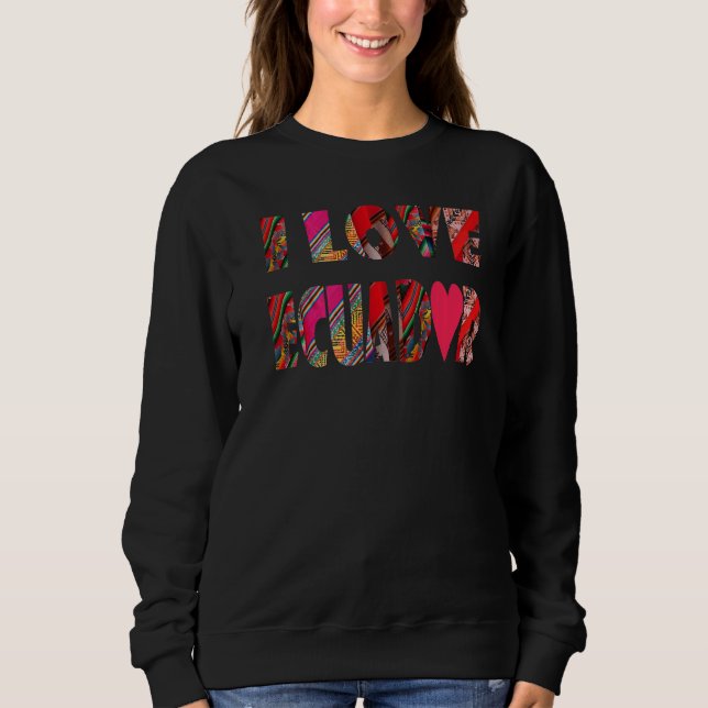 Ecuador-Souvenir für Männer Frauen Sweatshirt (Vorderseite)