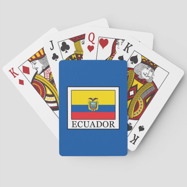 Ecuador Spielkarten (Rückseite)