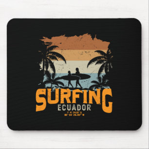 Ecuador Surfen  Mousepad
