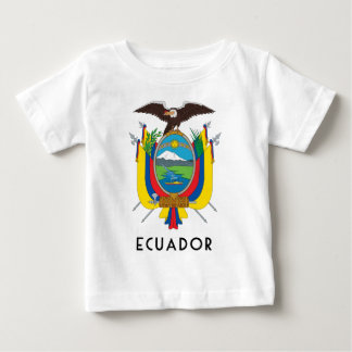 Ecuador - Symbol/Wappen/Flagge/Farben/Emblem Baby T-shirt