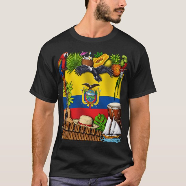 Ecuador T-Shirt (Vorderseite)