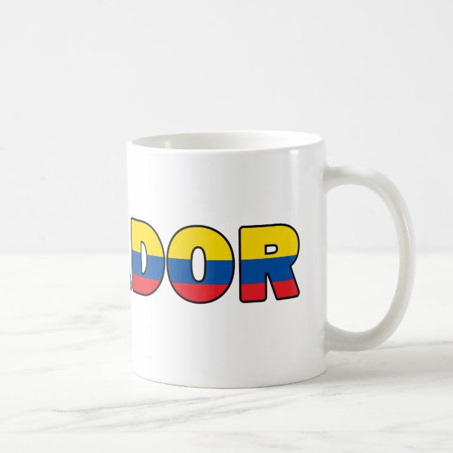 Ecuador-Tasse Tasse (Rechts)