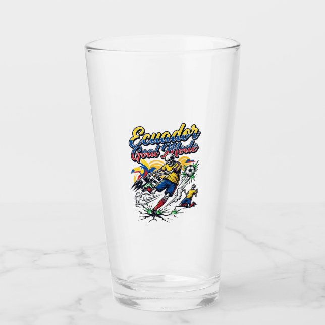 Ecuador Tor-Modus Skelett-Stürmer Nationen Dynamis Glas (Vorderseite)
