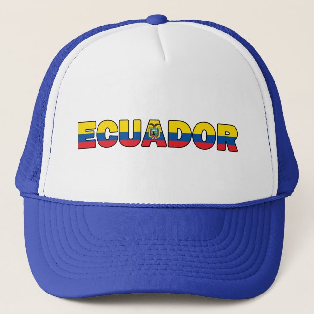 Ecuador Truckerkappe (Vorderseite)