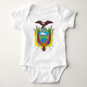 Ecuador-Wappen Baby Strampler