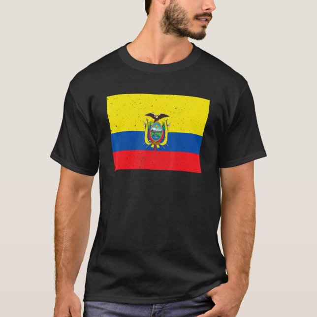 Ecuadorian Ecuador Flag Pride Ecuadorian Flag T-Shirt (Vorderseite)