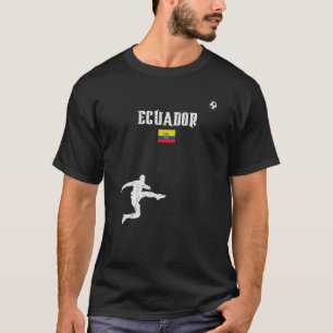 Ecuadorian Flag and Ecuador Football T-Shirt