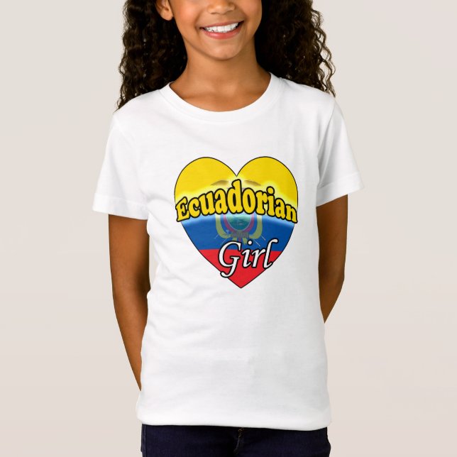 Ecuadorian Girl T-Shirt (Vorderseite)