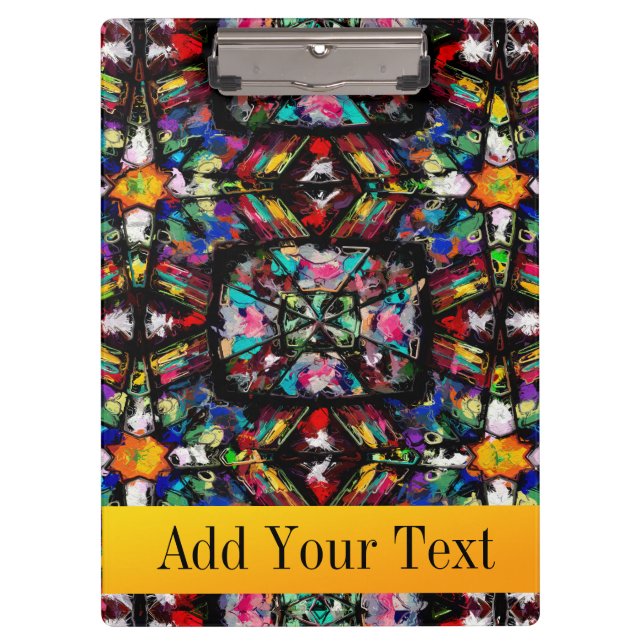 Ecuadorian-Hartglas Klemmbrett (Vorderseite)