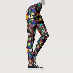 Ecuadorian-Hartglas Leggings