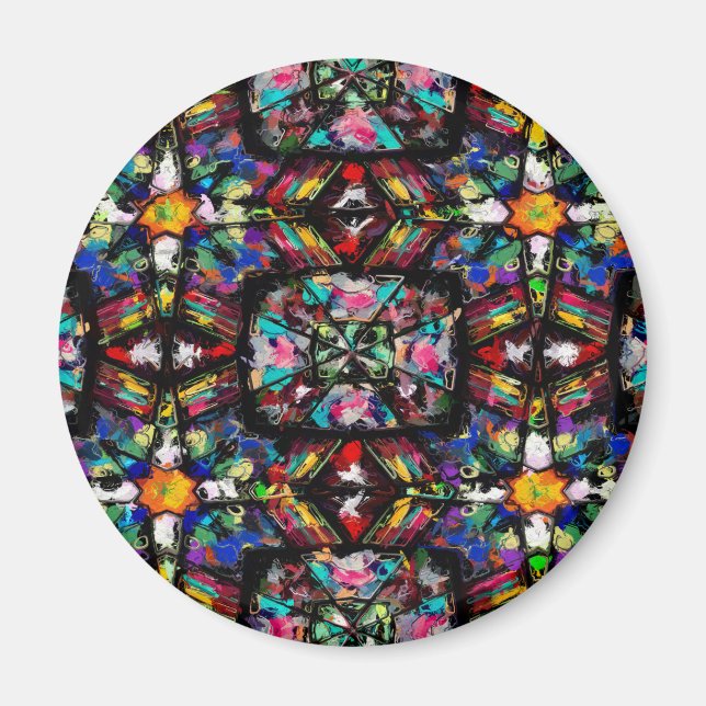 Ecuadorian-Hartglas Magnet (Vorne)