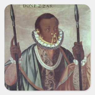 Ecuadorian von Quito Quadratischer Aufkleber