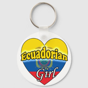 Ecuadorianerin Schlüsselanhänger