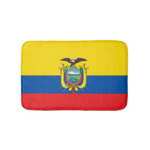 Ecuadorianflagge Badematte