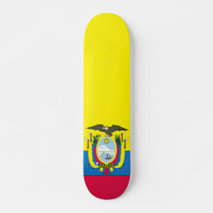 Ecuadorianflagge Skateboard