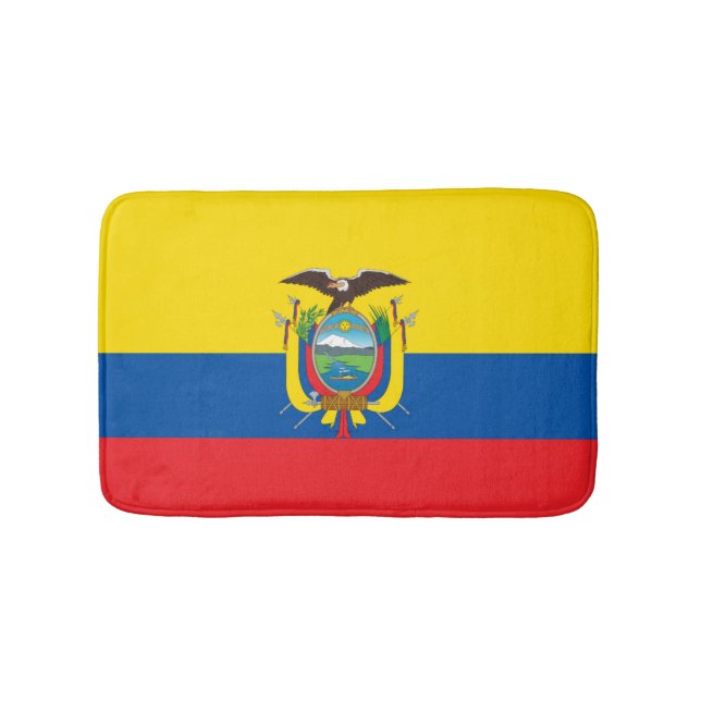 Ecuadorianische Flagge Badematte (Vorderseite)