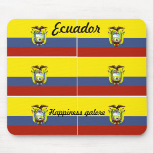 ecuadorianische Flagge Mousepad