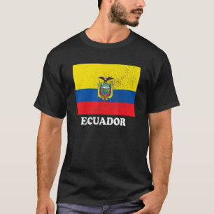 Ecuadorianische Flagge Primee Ecuadorianische Flag T-Shirt