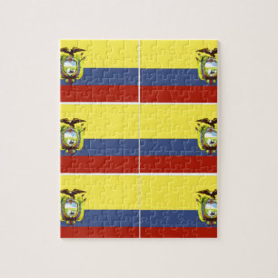ecuadorianische Flagge Puzzle