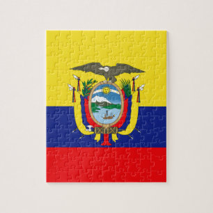 Ecuadorianische Flagge Puzzle