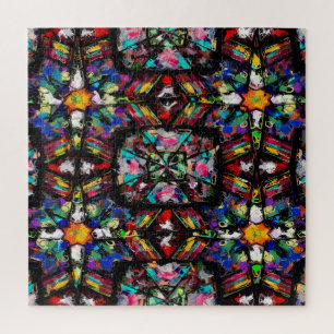 Ecuadorianisches Bleiglas Puzzle