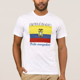 Ecuadors T - Shirt sind überall stolz