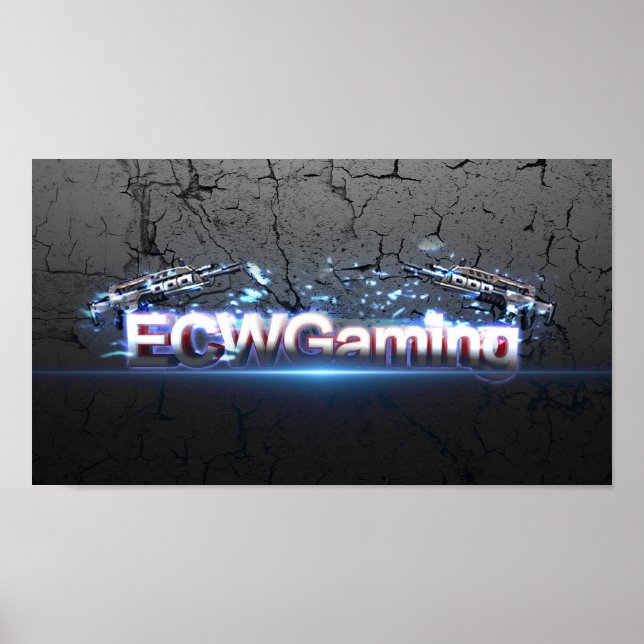 ECWGaming Banner Poster (Vorne)