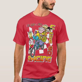 Ed EDD N Eddy Club Ed Bike Racing Karierte Flagge  T-Shirt