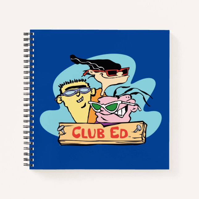 Ed, Edd, n Eddy - Club Ed Notizbuch (Vorderseite)