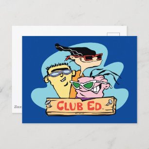 Ed, Edd, n Eddy - Club Ed Postkarte