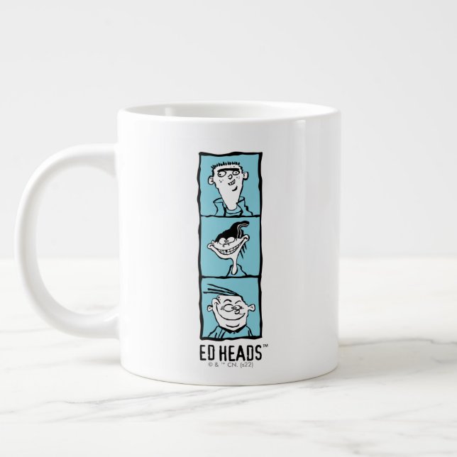 Ed, Edd, n Eddy - Ed Heads Jumbo-Tasse (Links)