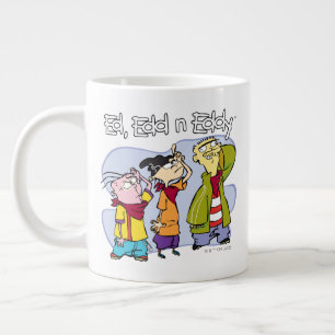 Ed, Edd, n Eddy Hand Signs Jumbo-Tasse