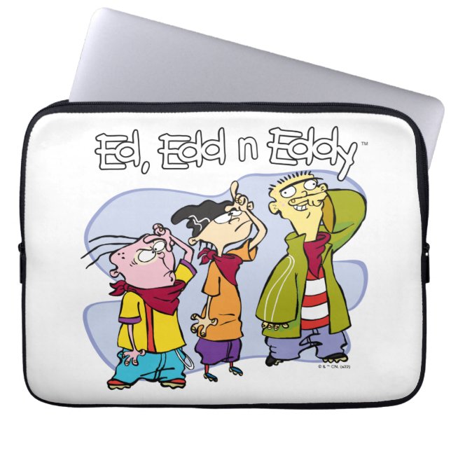 Ed, Edd, n Eddy Hand Signs Laptopschutzhülle (Vorderseite)