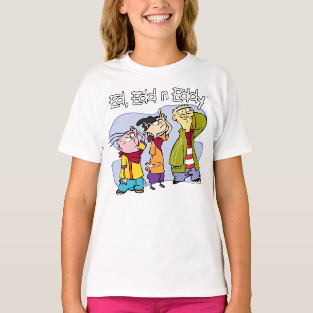 Ed, Edd, n Eddy Hand Signs T-Shirt (Vorderseite)
