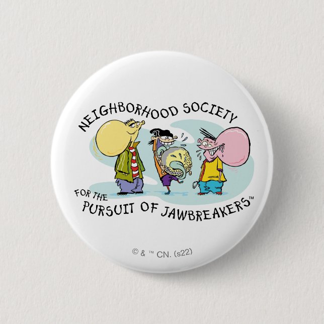 Ed, Edd, n Eddy - Jawbreakers Button (Vorderseite)