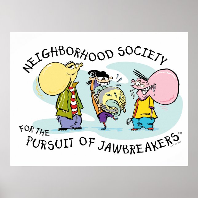 Ed, Edd, n Eddy - Jawbreakers Poster (Vorne)