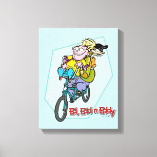 Ed, Edd, n Eddy on a Bike Leinwanddruck