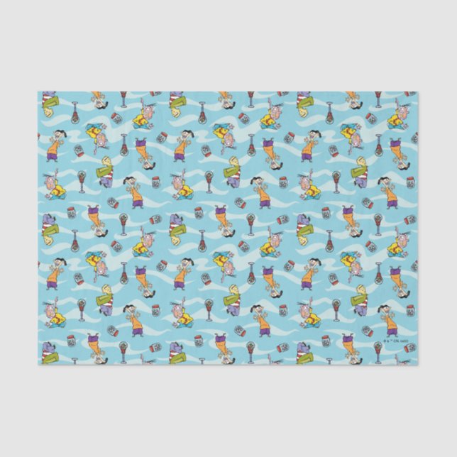 Ed, Edd, n Eddy Pattern Seidenpapier (Vorderseite)