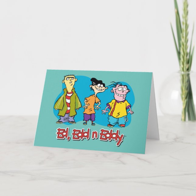 Ed, Edd, n Eddy Smiling Karte (Vorderseite)