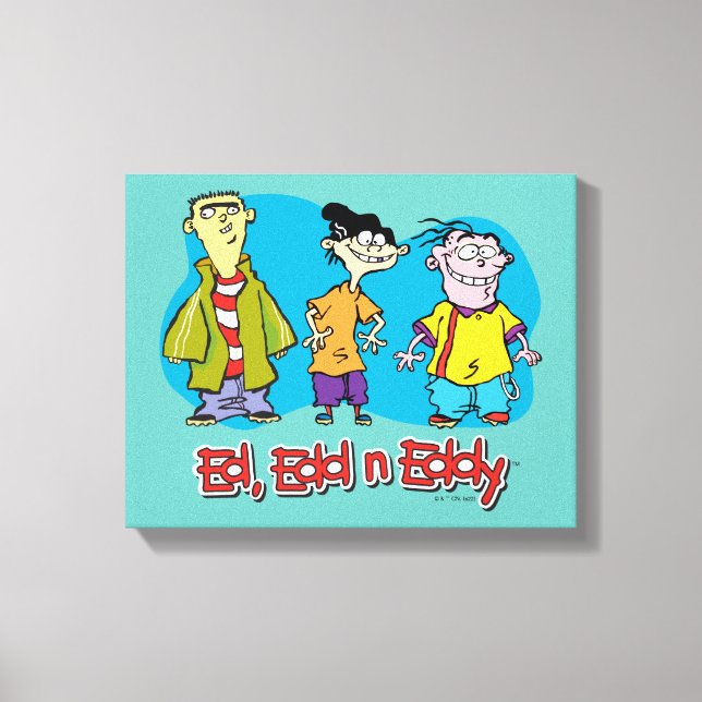 Ed, Edd, n Eddy Smiling Leinwanddruck (Vorderseite)