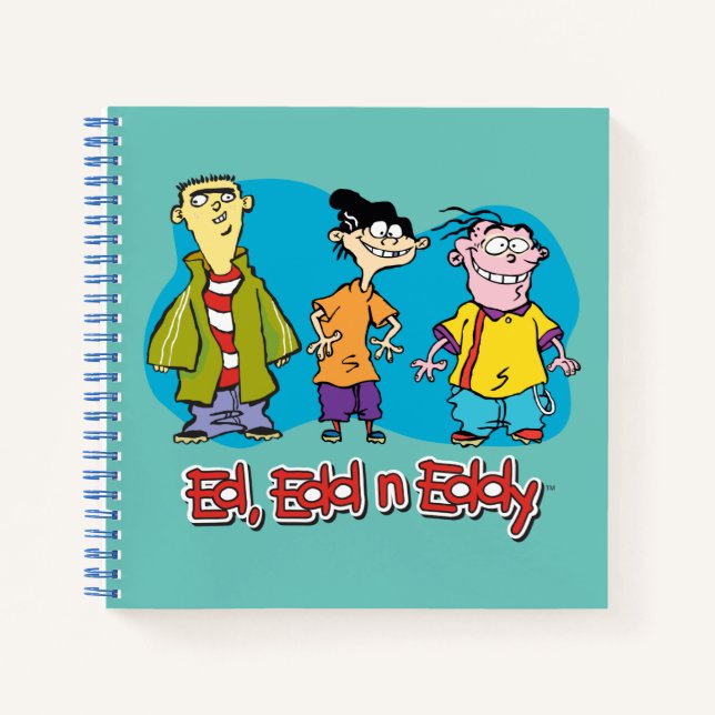 Ed, Edd, n Eddy Smiling Notizbuch (Vorderseite)