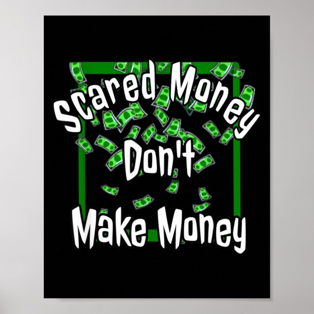 Ed Geld macht kein Geld Börsenhändler Gif Poster (Vorne)