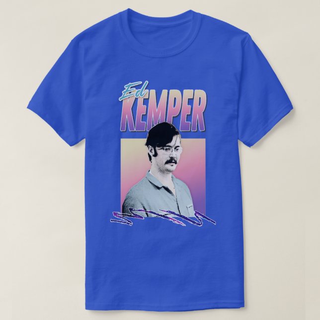 Ed Kemper ästhetisches Retro-Design T-Shirt (Design vorne)