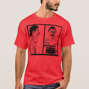 Ed Kemper Mugshot Retro Ästhetischer 80er Style De T-Shirt